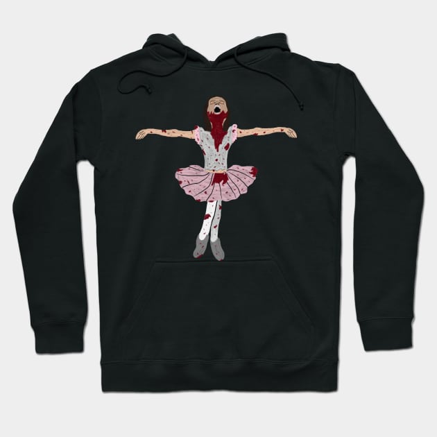 ABIGAIL (vampire ballerina) (painted) Hoodie by Moonsong